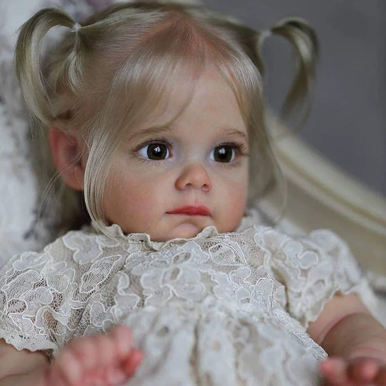 [Christmas Ritual Sense] C position gift! 22-inch high-end painted reborn doll to offer warm Christmas companionship