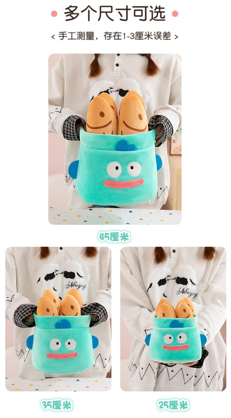 [Ugly Bread Fish] Super soft plush toy, creative and funny pillow, 25/35/45cm three sizes available, the first choice for children and girls' holiday gifts