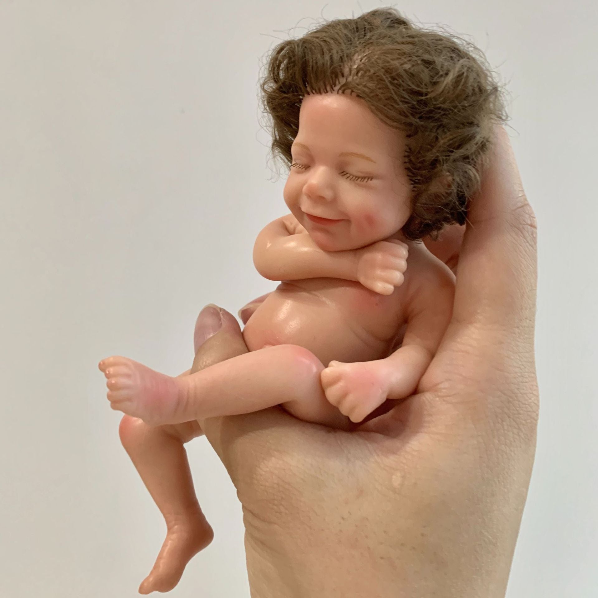 Palm Treasures | New 15cm "Little April" All-Platinum Silicone Rebirth Doll