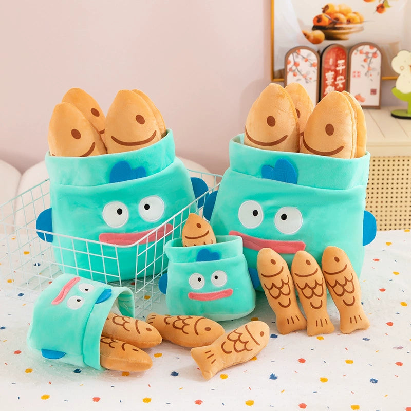 [Ugly Bread Fish] Super soft plush toy, creative and funny pillow, 25/35/45cm three sizes available, the first choice for children and girls' holiday gifts