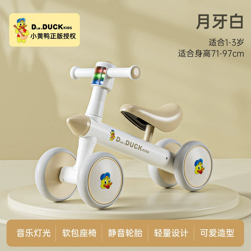 Children's balance wheel without pedals, external rocket balance car, sliding walker, scooter, yo-yo car, twisting car