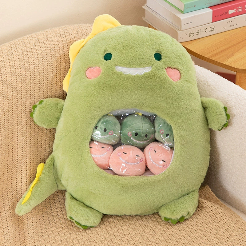 [Great Value] Snacks, pillows, plush toys, stress relief, cute little animal dolls, girls' birthday gifts, girlfriends, best friends, Children's Day gifts, a large bag of dolls