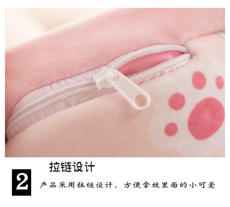 2-in-1 Boba Tea Pillow with Removable Plush Toppings, Creative Huggable Cup & Cuddle Toys