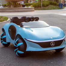 Four-Wheel Drive Children's Electric Car (Ages 1-6) with Swivel Remote Control, 12V Upgraded Battery for Long-Lasting Range, LED Lighted Wheels Off-Road Stroller, Baby Luxury Ride