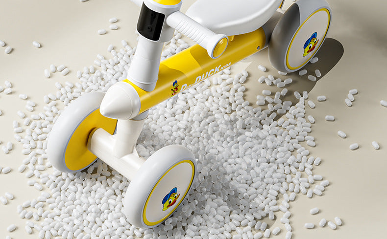 Children's balance wheel without pedals, external rocket balance car, sliding walker, scooter, yo-yo car, twisting car