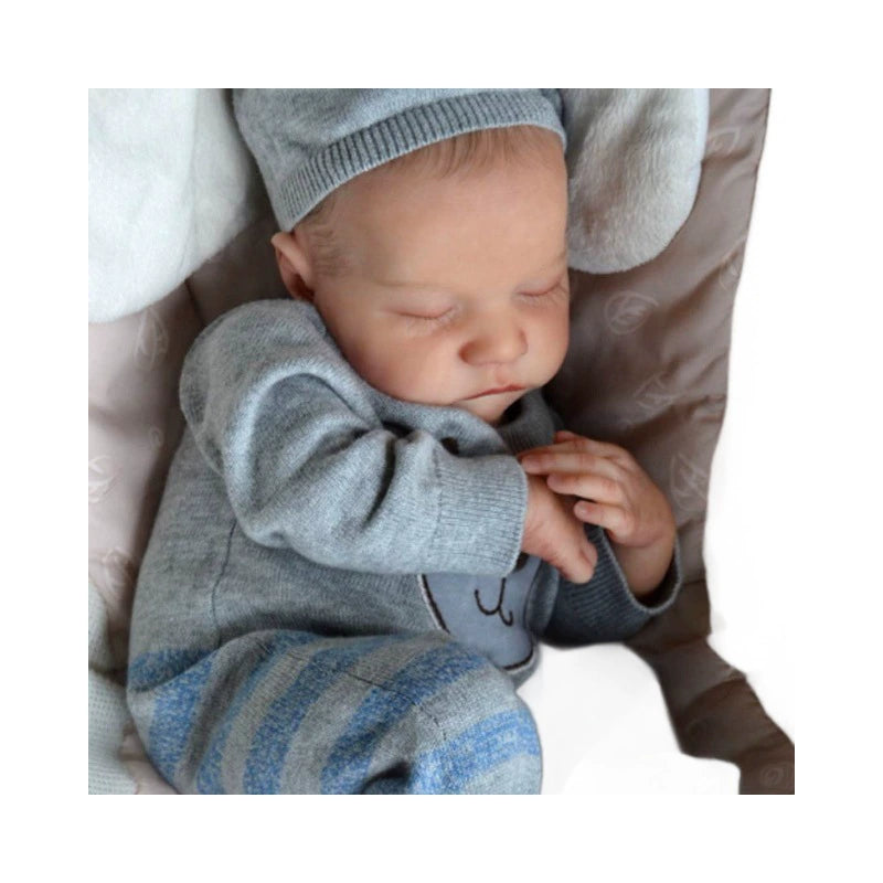 18-inch Warm Companion | Vinyl Reborn Doll, Early Childhood Simulation Toy Gift