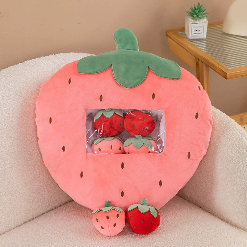 [Great Value] Snacks, pillows, plush toys, stress relief, cute little animal dolls, girls' birthday gifts, girlfriends, best friends, Children's Day gifts, a large bag of dolls