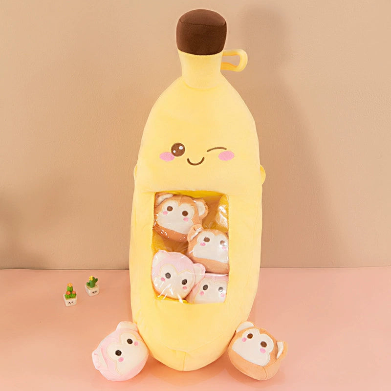 [Great Value] Snacks, pillows, plush toys, stress relief, cute little animal dolls, girls' birthday gifts, girlfriends, best friends, Children's Day gifts, a large bag of dolls