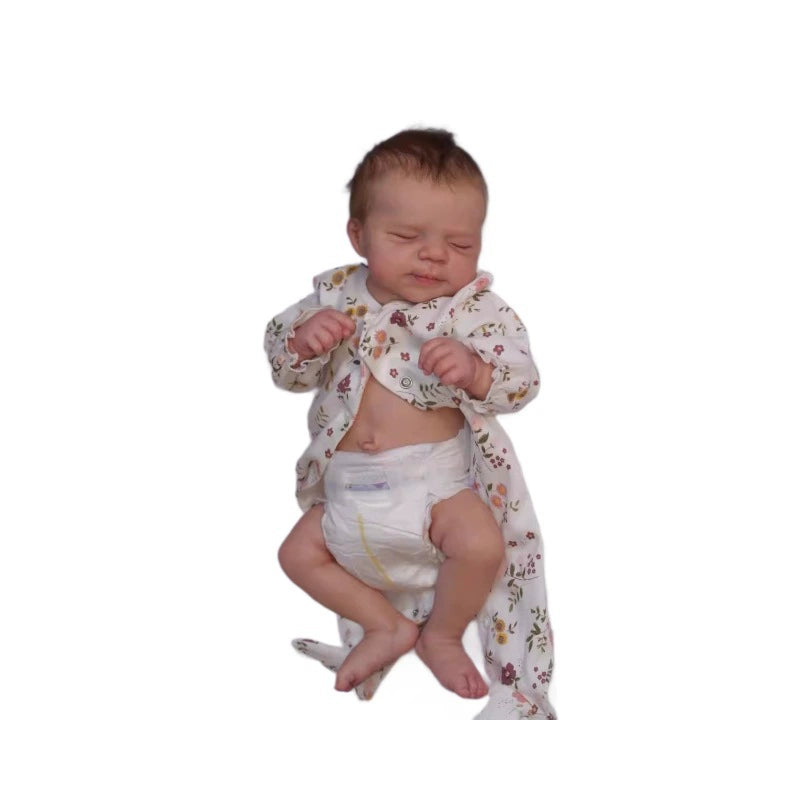 48cm full silicone bathable reborn doll, simulation of newborn baby, waterproof full body, adult collection level Rebornbaby