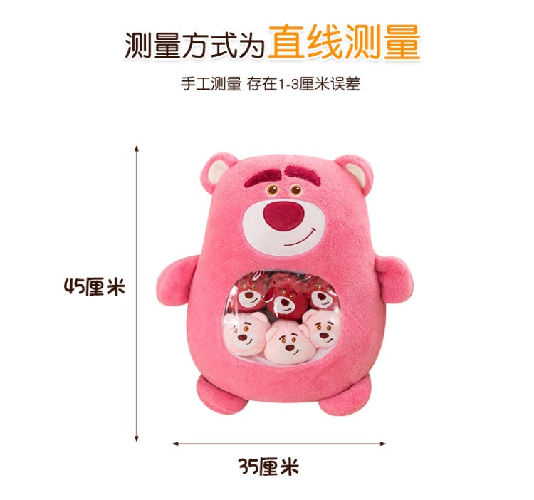 [Great Value] Snacks, pillows, plush toys, stress relief, cute little animal dolls, girls' birthday gifts, girlfriends, best friends, Children's Day gifts, a large bag of dolls
