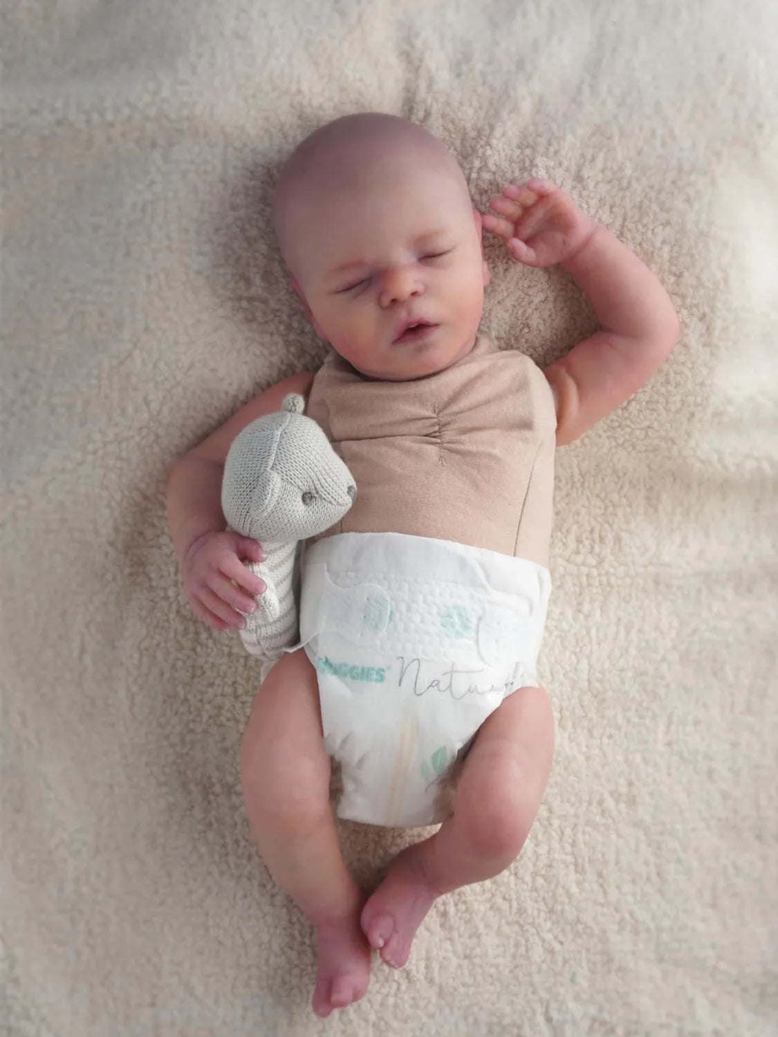 16 inch 40cm rebornbaby doll simulation baby doll reborn baby dress up toy Christmas gift