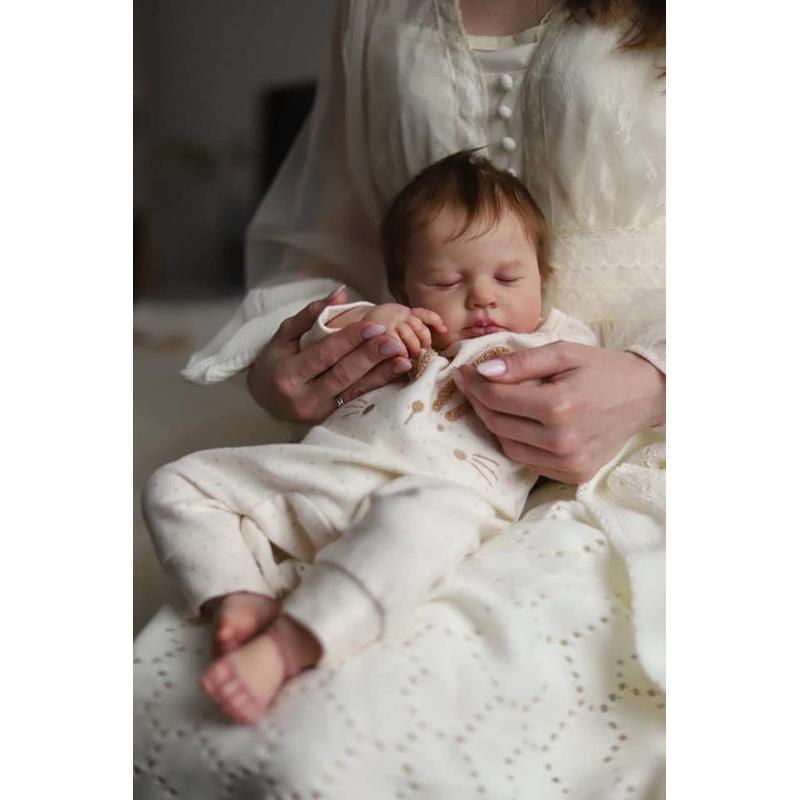 19-inch reborn baby LouLou simulation doll newborn baby
