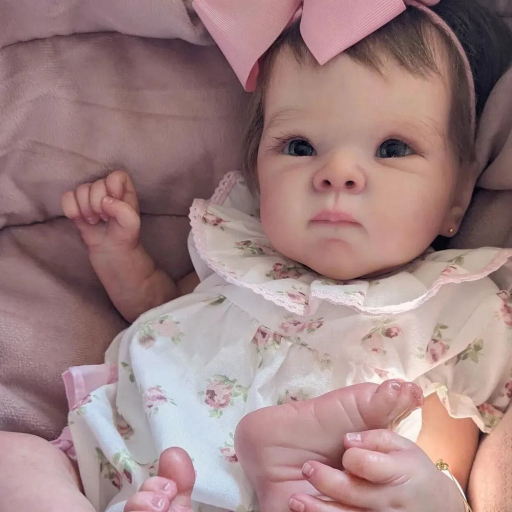 [Collectible Reborn Doll] Handmade hair transplant Reborndoll! Simulates a newborn baby with delicate skin texture and supports full-body dressing.